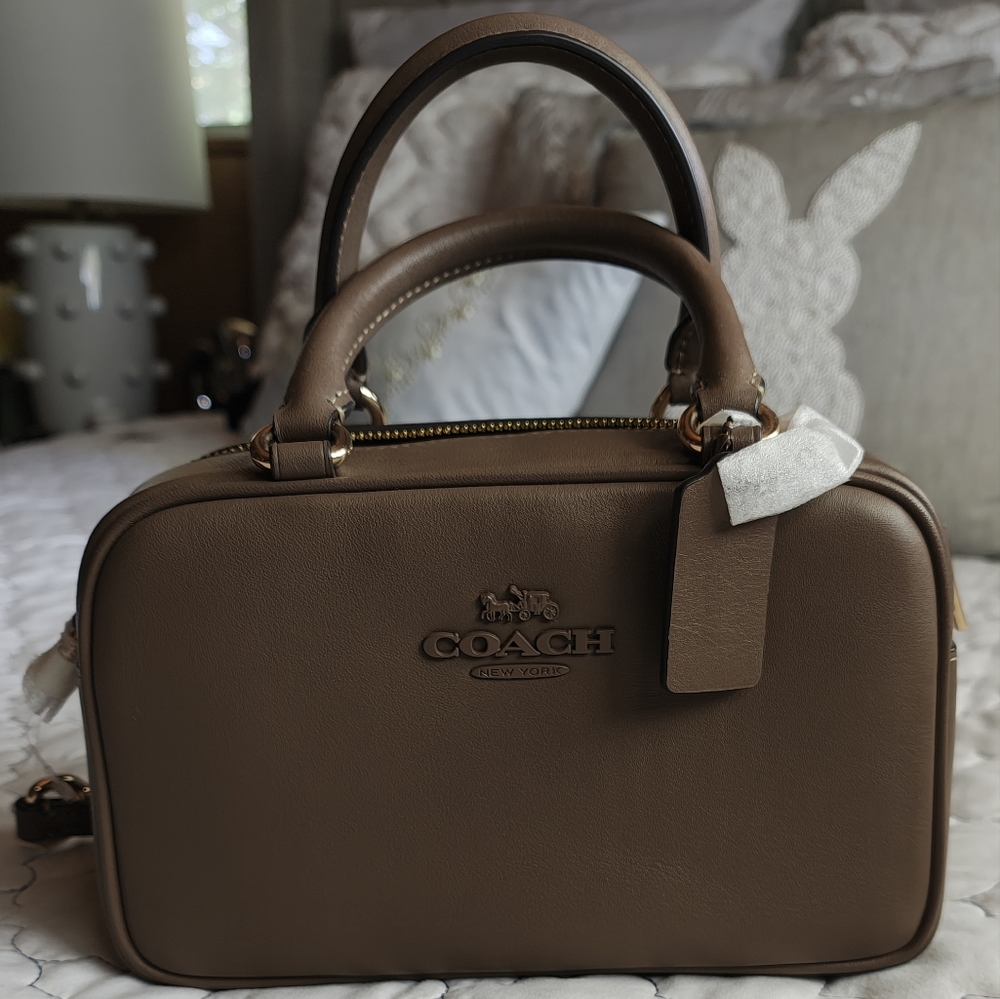 Coach Brown Leather Women's Bag